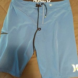 Blue Hurley Board Shorts (Men's 32)